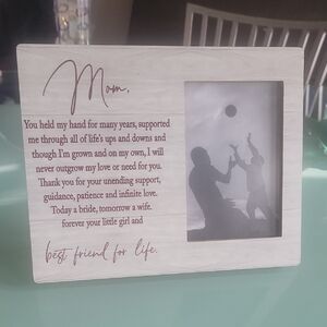 Best Friend for Life Sentiment Frame - Cream